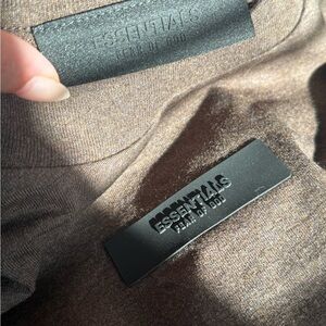 Fear of God Essentials Brown Men's Shirt